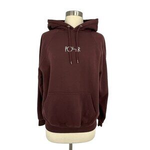 Polar Skate Default Hoodie Sweatshirt XS Brown Long Sleeve Unisex Skateboard
